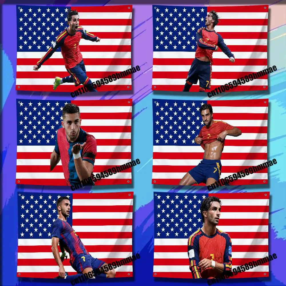 For F-Ferran T-Torres Spain Flag 150*200cm 60*110cm 80*120cm 100*150cm 50*70cm Outdoor Wall Banner Tapestry Cover