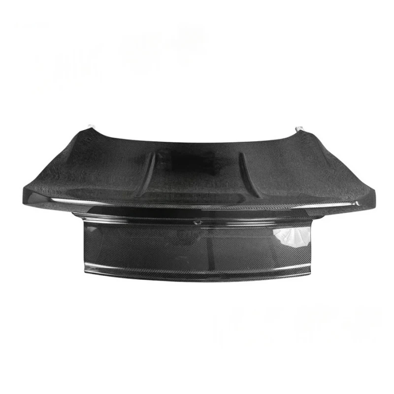 Suitable for Modification and Upgrade Carbon Fiber Trunk Lid Lage Compartment Lid with Upturned Tail