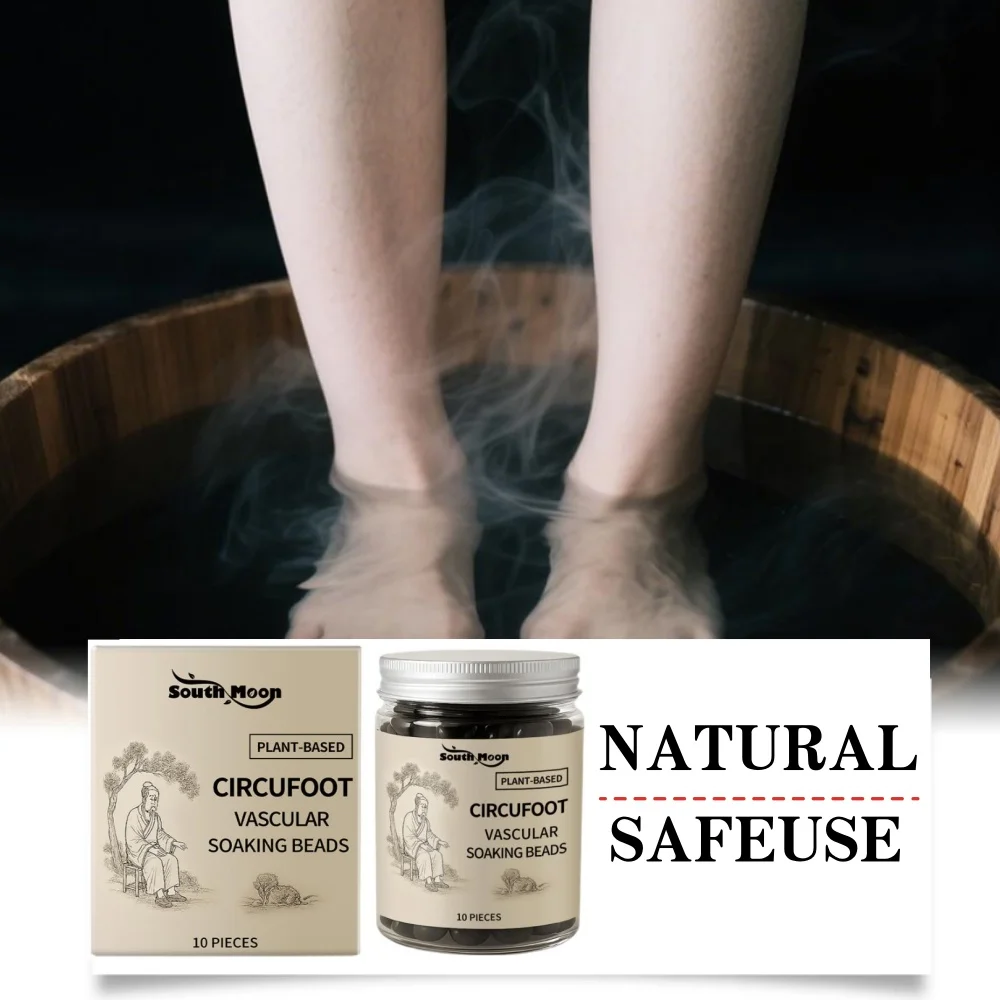 ถุงแช่เท้าสมุนไพรขิง 10 ชิ้น ช่วยกระตุ้นการเผาผลาญ บรรเทาอาการเหนื่อยล้า ลูกปัดแช่เท้าสปา