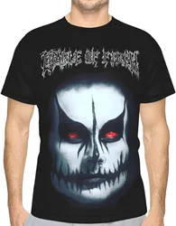 Cradle of Music Filth Shirt Men's Double Sided Fully Printed T-Shirt Loose Comfortable Short Sleeve Top Black