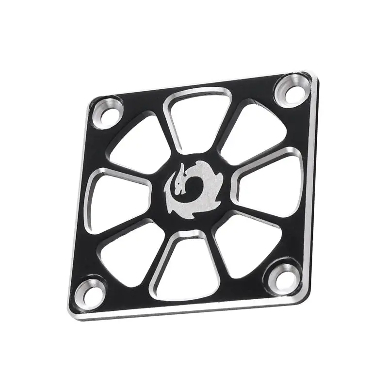 CYGJ-40Mm Rocket Cooling Fan Cover For RC Motor ESC Cooling Fan Protective Cover ,Black