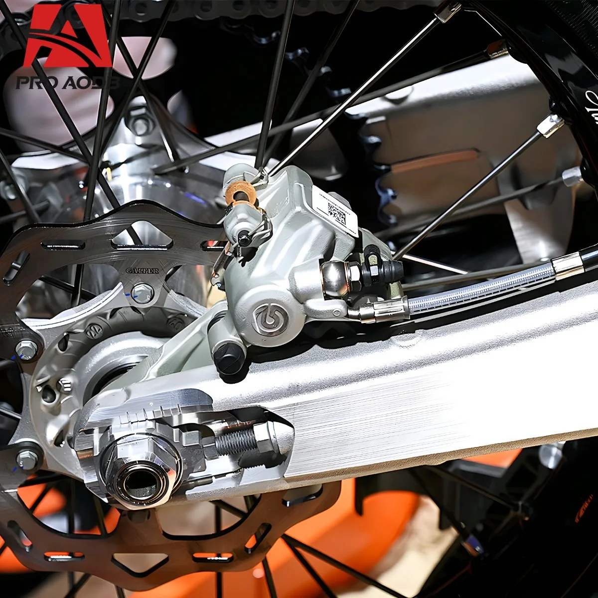Motorcycle Rear Brake Caliper For Husqvarna TC FC TE FE TX FX For GasGas EX EXF EC ECF MC MCF 125 200 250 350 450 Dirt Pit Bike