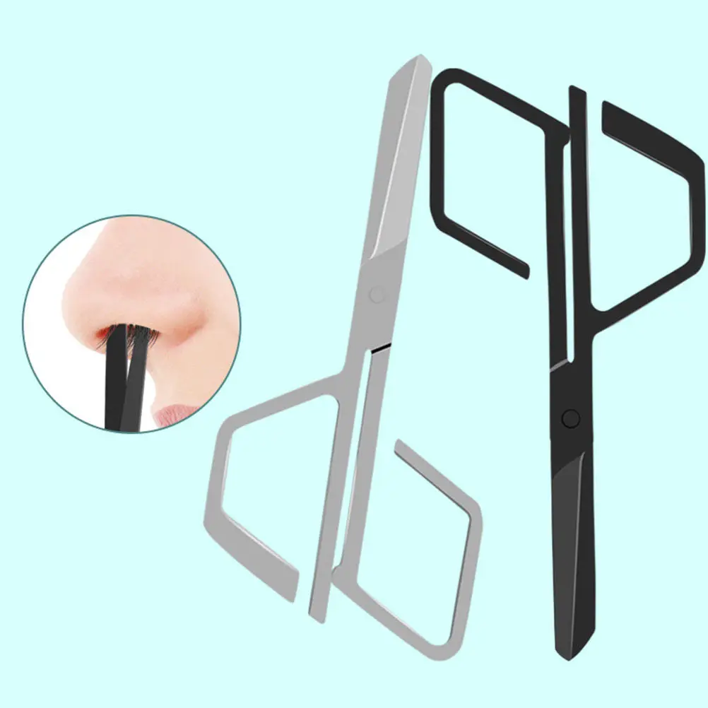 

Триммер для волос в носу, прецизионные лезвия из нержавеющей стали, маленький размер, прост в использовании, гладкая поверхность, устойчив к ржавчине, для мужчин и женщин, черный цвет.