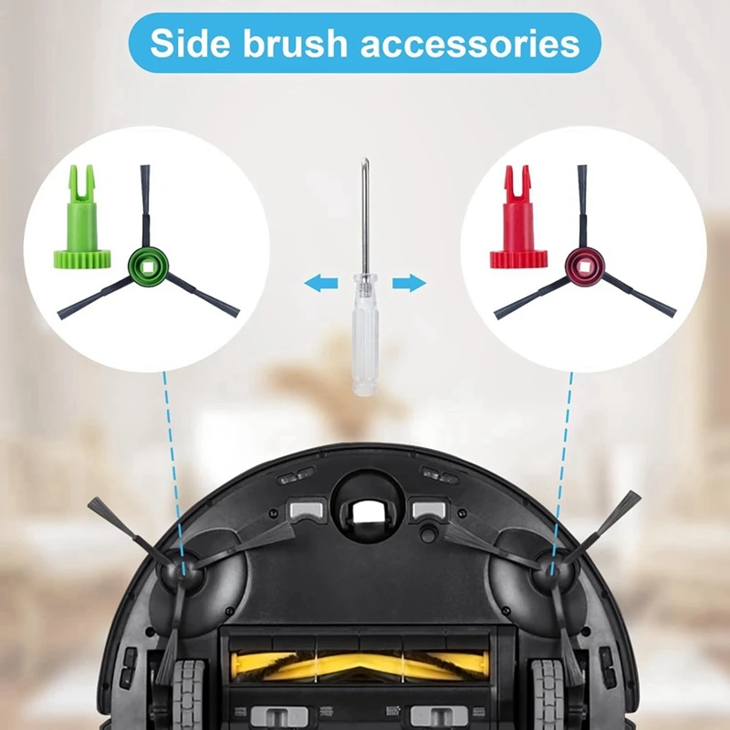 AAAN-Spazzola Laterale Motore Snap Gear E Spazzola Laterale Per ECOVACS DEEBOT OZMO 950/920/ N5/ N8 T5/ T9/ T8 Robot Aspirapolvere Parti