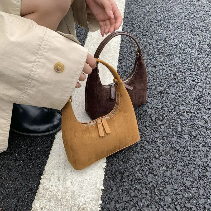 JIAERDI ريترو ماتي حقيبة يد المرأة المدمجة حقيبة كتف رائعة السيدات اليومية الركاب حقائب كروسبودي خريف شتاء جديد 2025