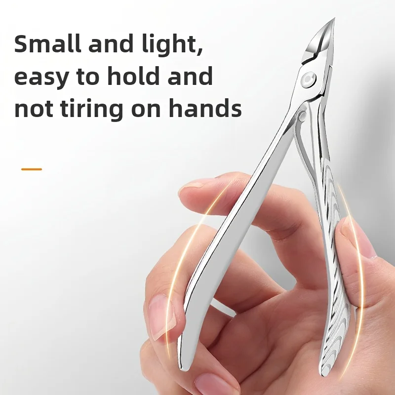 

High-Quality Eagle Beak Pliers Thick Nail Clippers Home Manicure Tools Cuticle Nippers Dead Light Beige Remover Ingrown Toenail