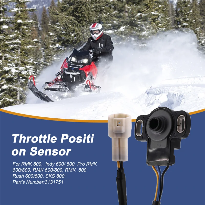 

NEW-Throttle Position Sensor 3131751 For Polaris Indy 600 RMK 600 800 Switchback 800