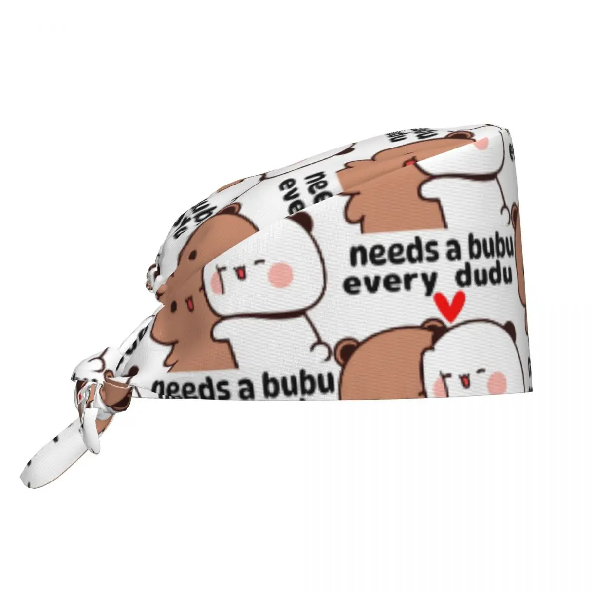 

Medical Hat Dudu Bubu Work Scrubs Hat For Women and Men Soft Comfy Every Dudu needs a bubu Nurse Hats Novelty Long Hair Work Cap
