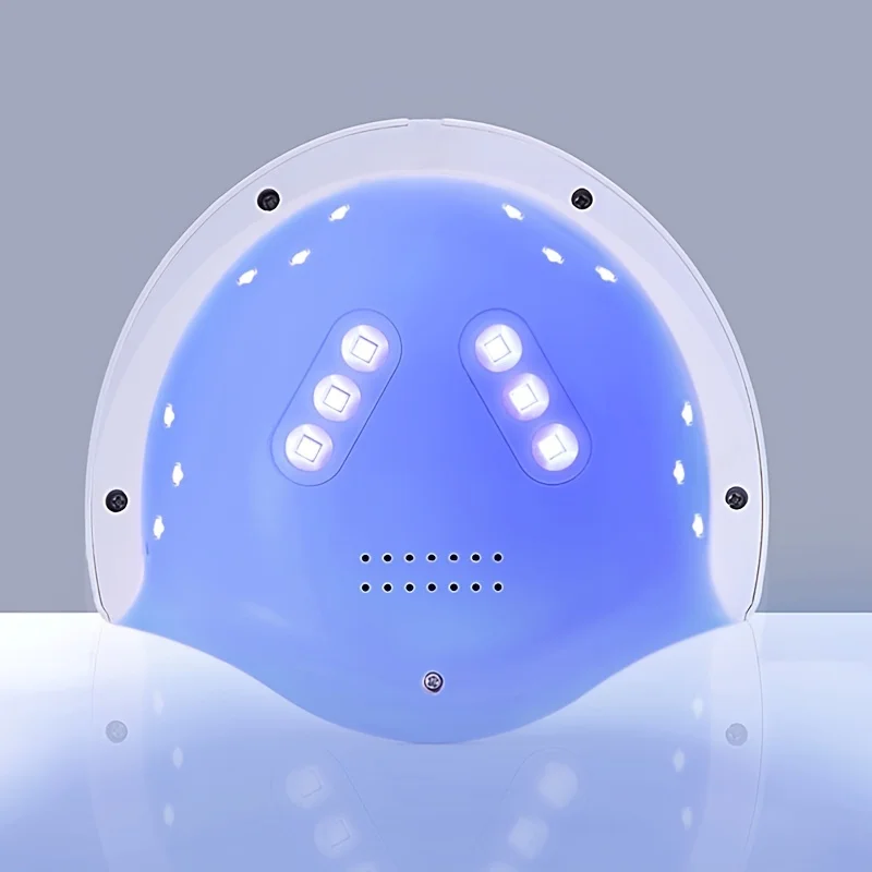 72W 네일 라이트 테라피 램프, 빠른 건조 베이킹 네일 건조 기계 네일 오일 접착제 가정용 조명 베이킹 LED 라이트