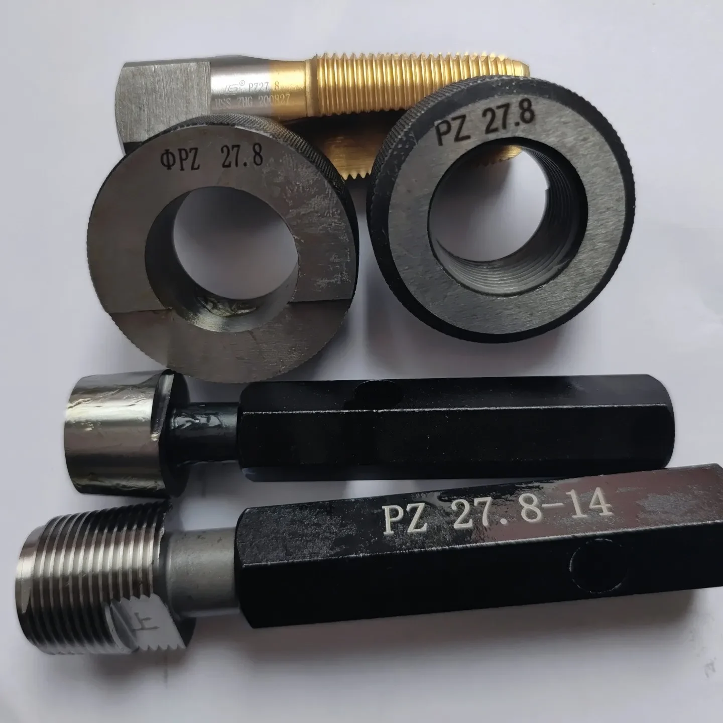 Thread  for gas cylinder Smooth ring gauge Plug gauge PZ19.2PZ27.8 PZ39PZ56 Pass stop  tap