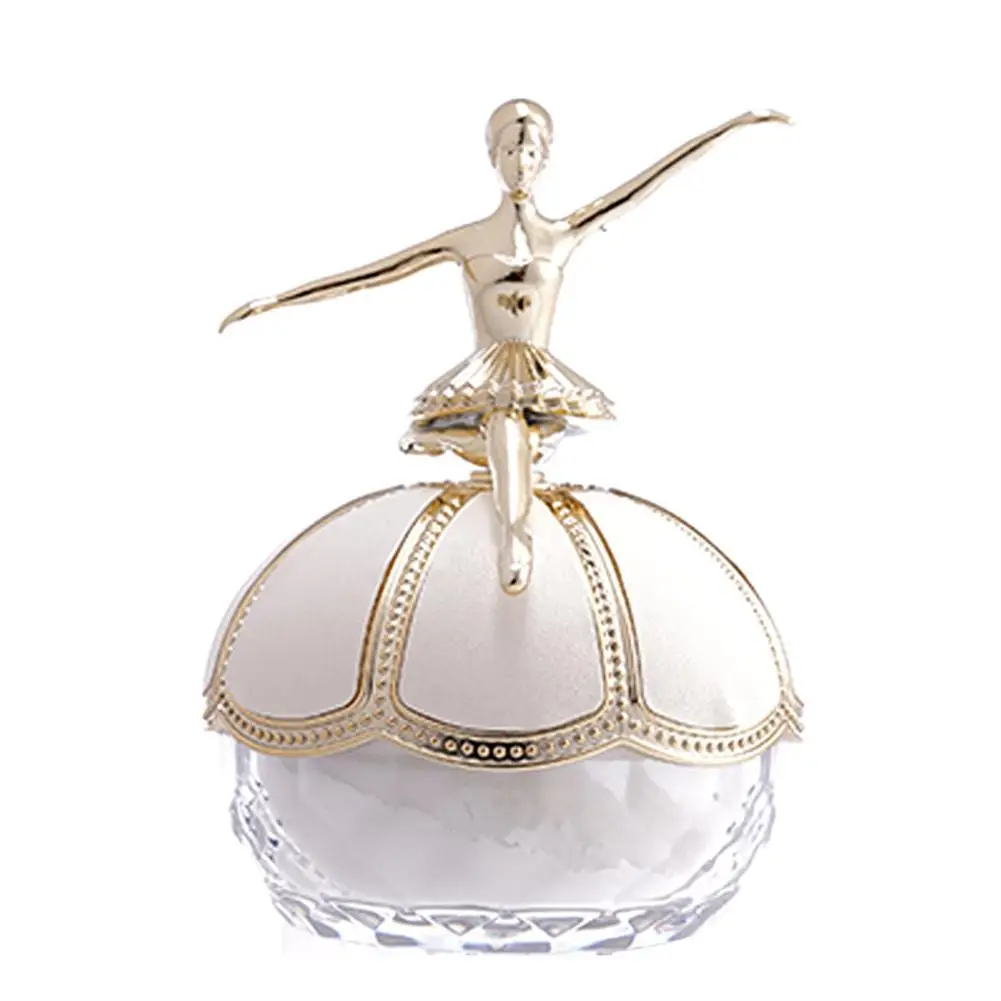 แป้งฝุ่นบัลเล่ต์ Dancer Setting Powder น้ํามันยาวนาน Shimmer Coverage Matte Foundation Face Base Control Matte Waterp J3D4