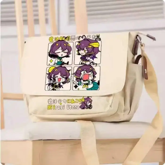 

I Admire Magical Girls, And... Cosplay Casual Oxford Messenger Schoolbag Shoulder Bag Student Teenager Gift B843 Anime