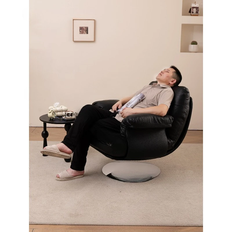 

Swivel chair single sofa chair light luxury premium balcony living room study