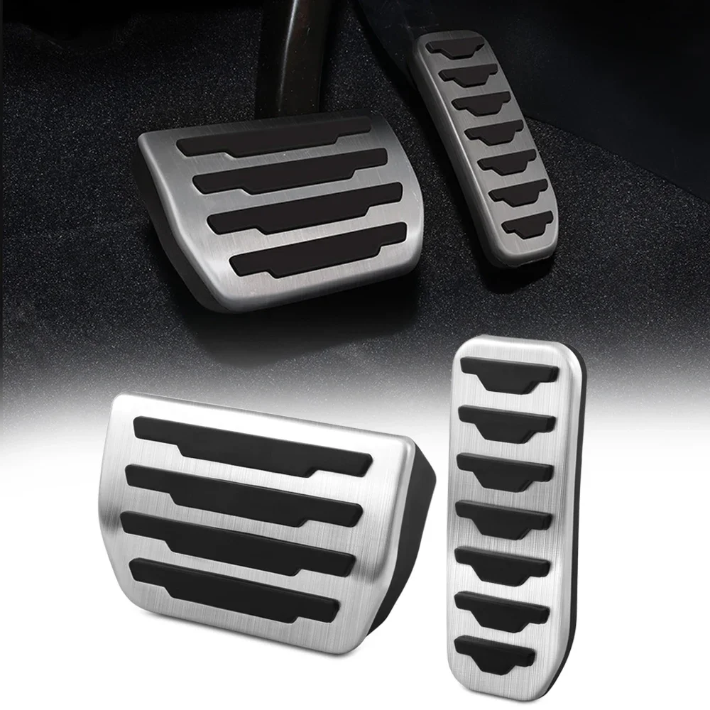 Stainless Steel Car Pedals Gas Brake Rest Pedal for Land Rover Range Rover Evoque Discovery Sport Interior Accessories