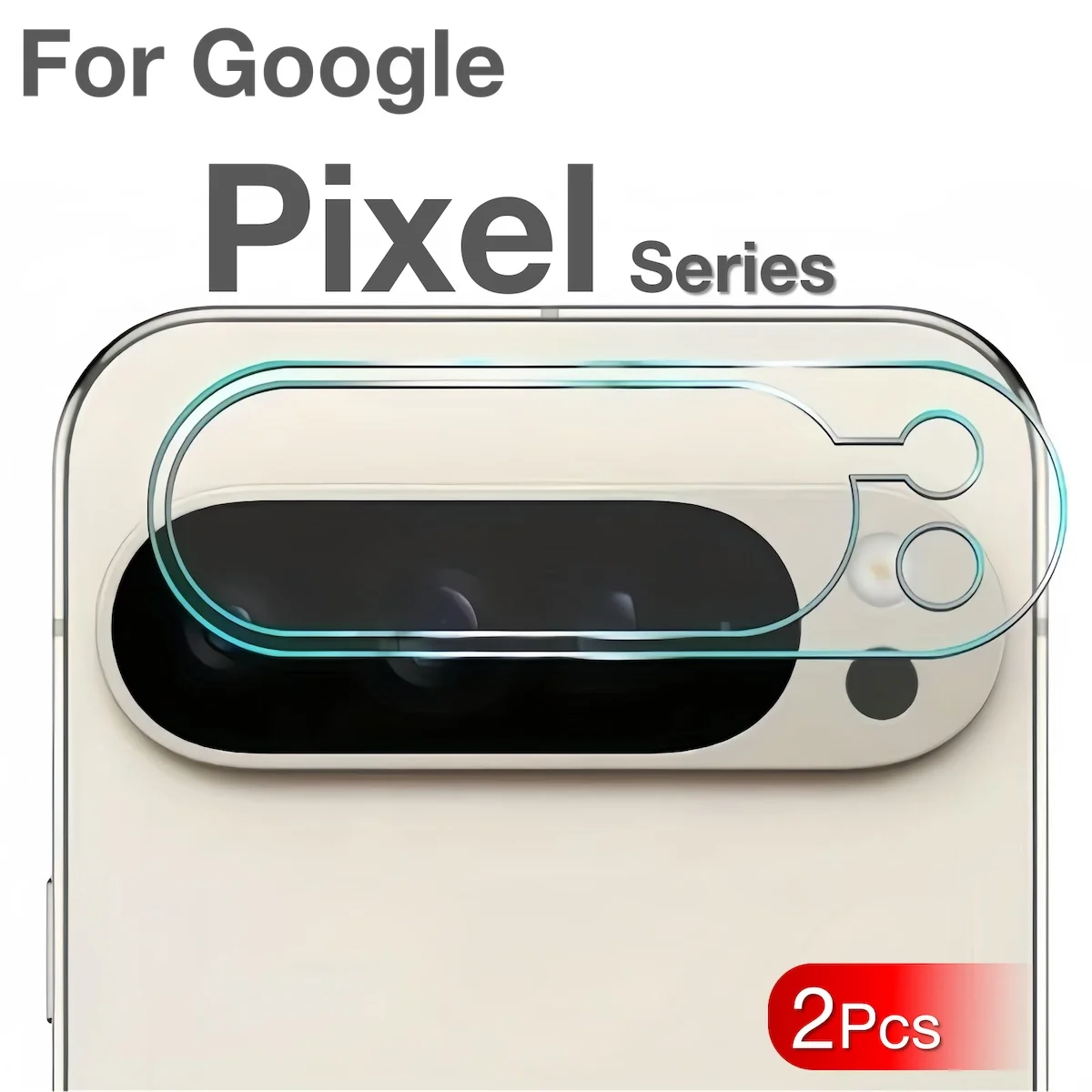 3 Peças de Película Protetora de Lente de Câmera para Google Pixel 10 9 9a Pro XL 8 7 6 6A 7A 8A Fold, Vidro Temperado Resistente a Riscos