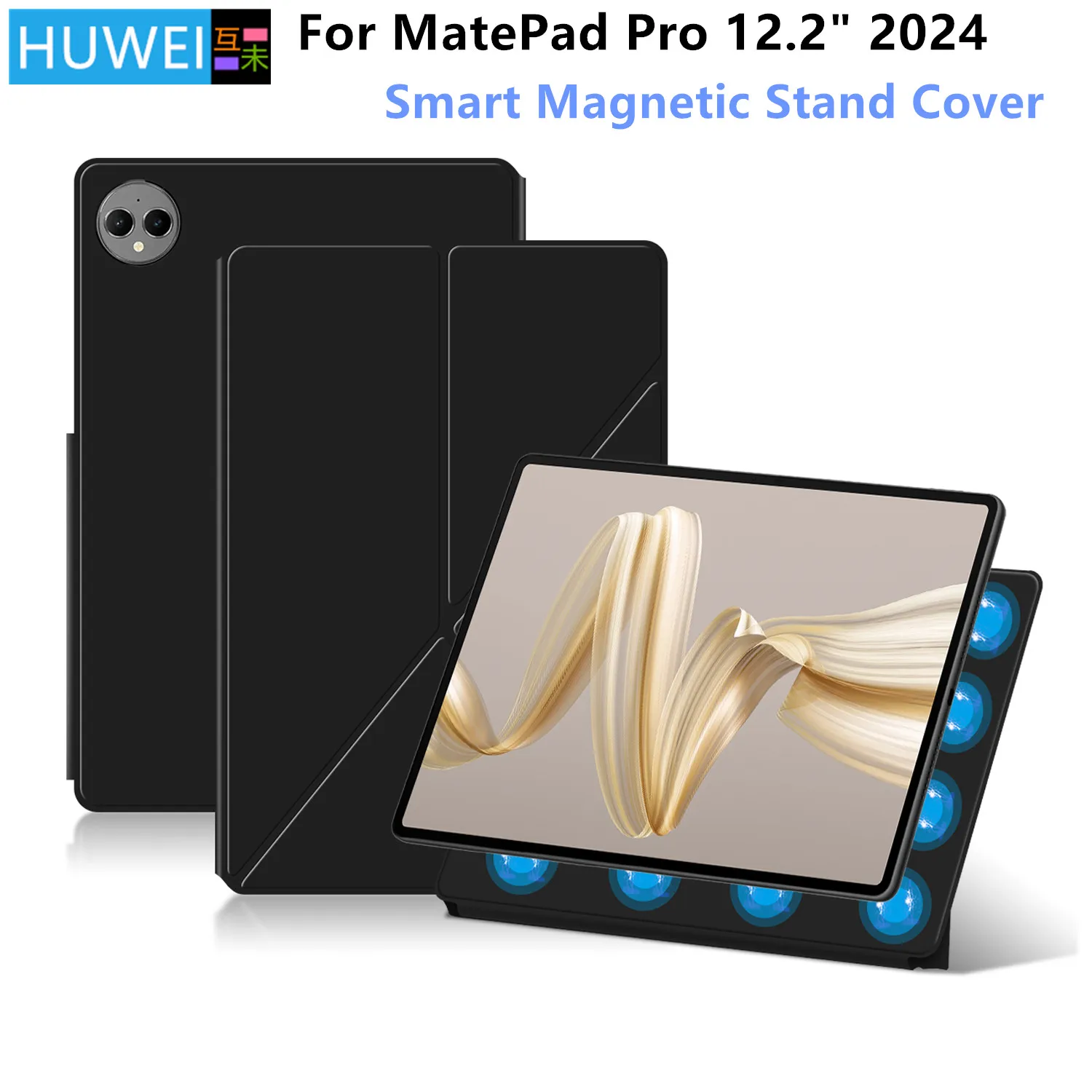 HUWEI Magnetic Case For Huawei MatePad Pro 12.2 2024 Mate Pad Pro 12.2