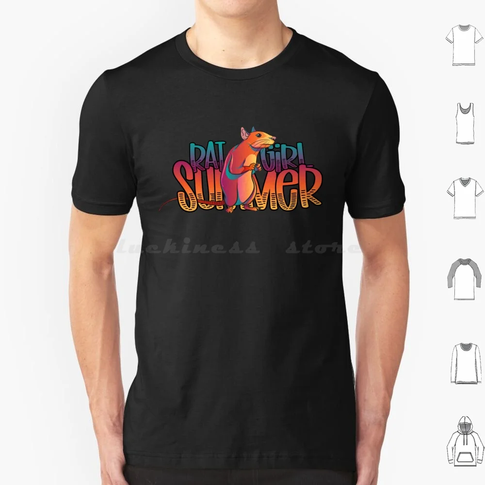 Rat Girl Summer T Shirt Cotton Men Women DIY Print Rat Girl Summer Hot Girl Summer Rat Mouse Summer
