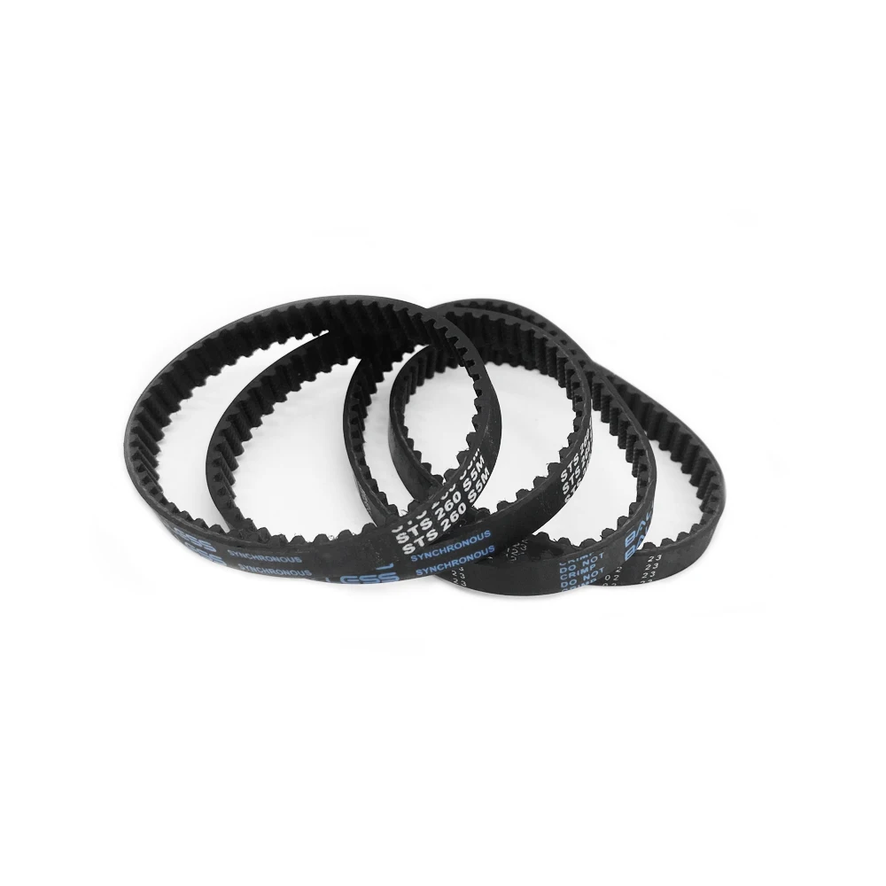 Semicircular Arc Tooth S5M Closed-loop Synchronous Belt Rubber Timing Belt Length S5M210~S5M650 Width=10/15/20/25mm Pitch 5mm