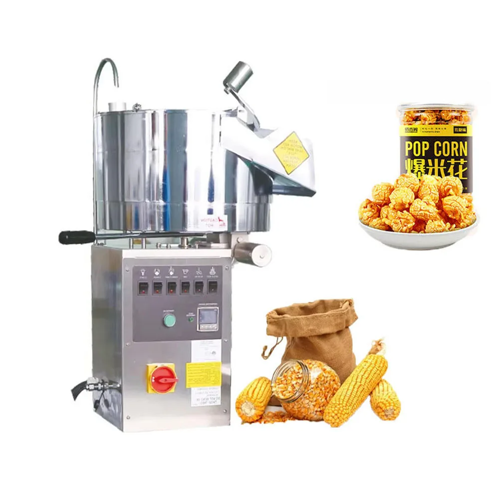 Industrial Commercial Single Kettle Popcorn Machine Electric Heat With Motor As Core Component for Caramel Popcorn Making