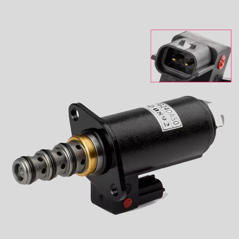 

For Kobelco SK200-8 SK210-8 SK330-8 SK350-8 Pilot Solenoid Valve YN35V00050F1 YT35V00013F1 KWE5K-31/G24DB50 G24DA50