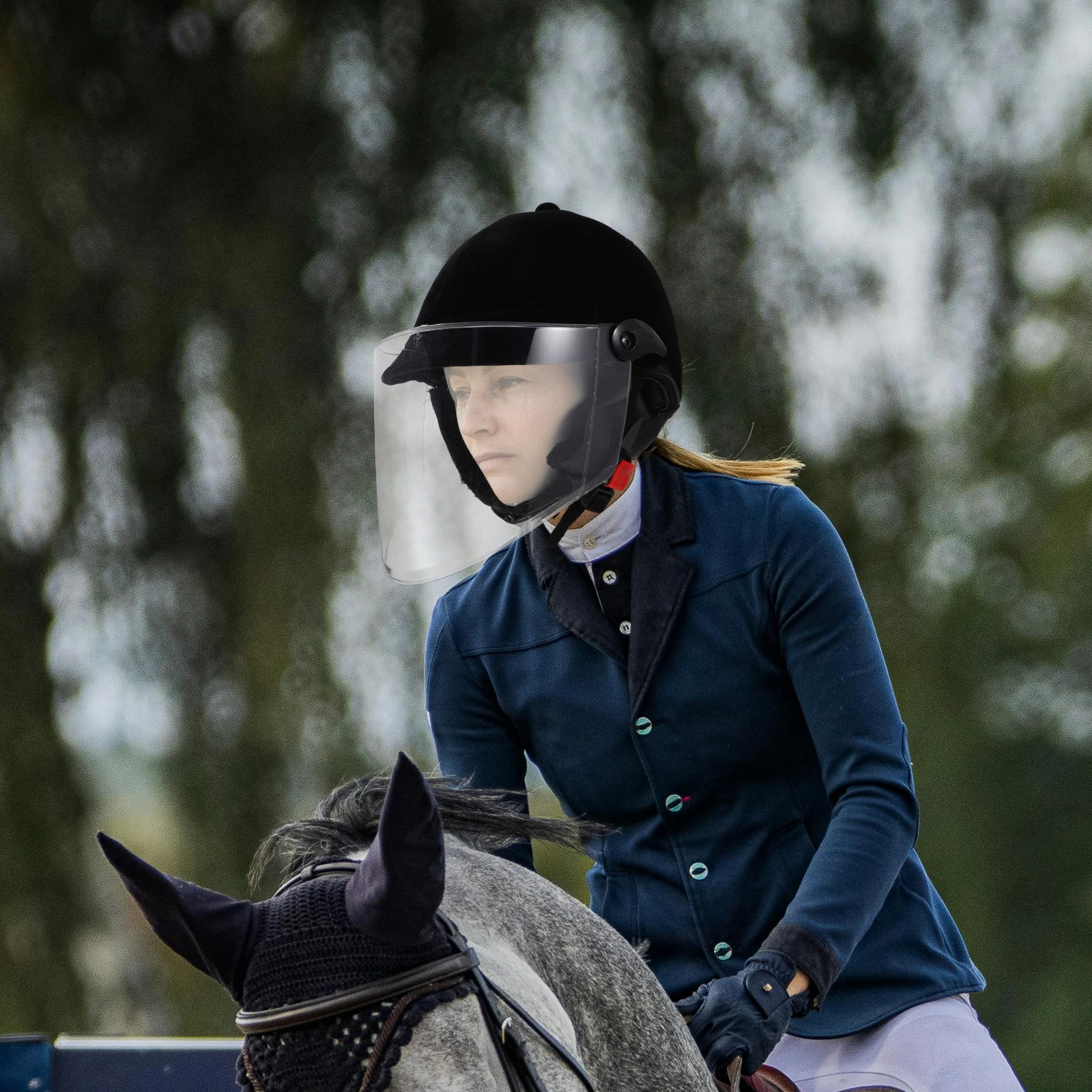 

Unisex Horse Riding Equestrian Sports Cycling Full Head Protection Impact Resistant Comfortable Breathable Durable Suitable For