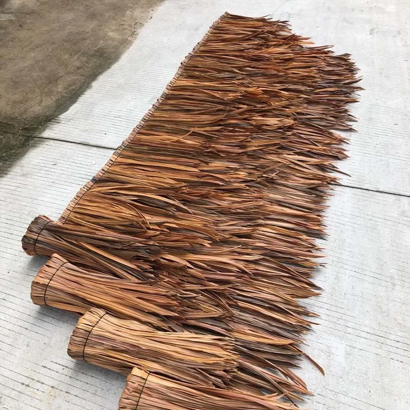 100cm Simulation Straw Thatch Artificial Synthetic Grass for Home Chalet Villa Gazebo Repair Material Farm Garden Decor