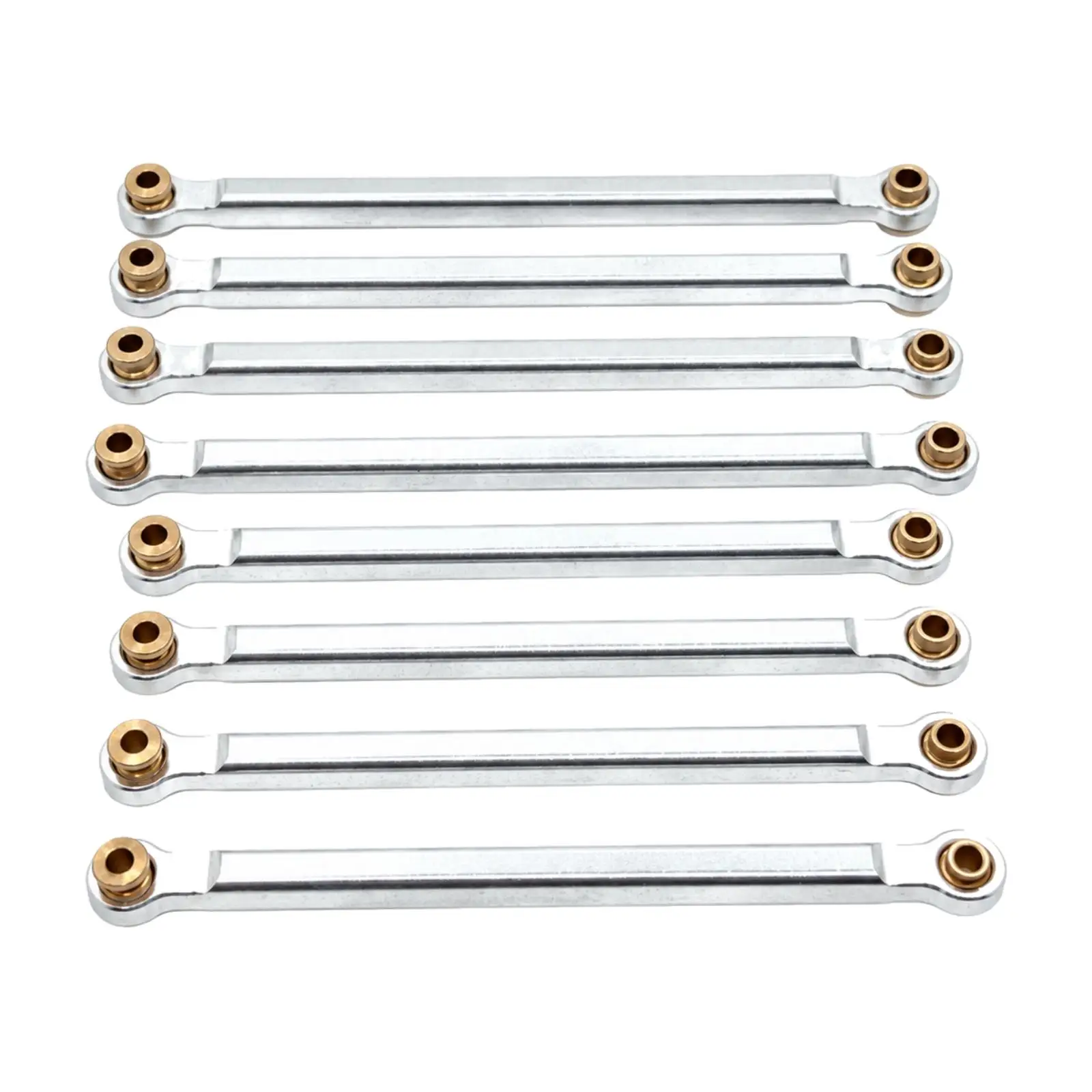 Durable Metal Chassis Link for RC Cars Parts Straight Body Connector Rod Stabilizing Mounting Piece