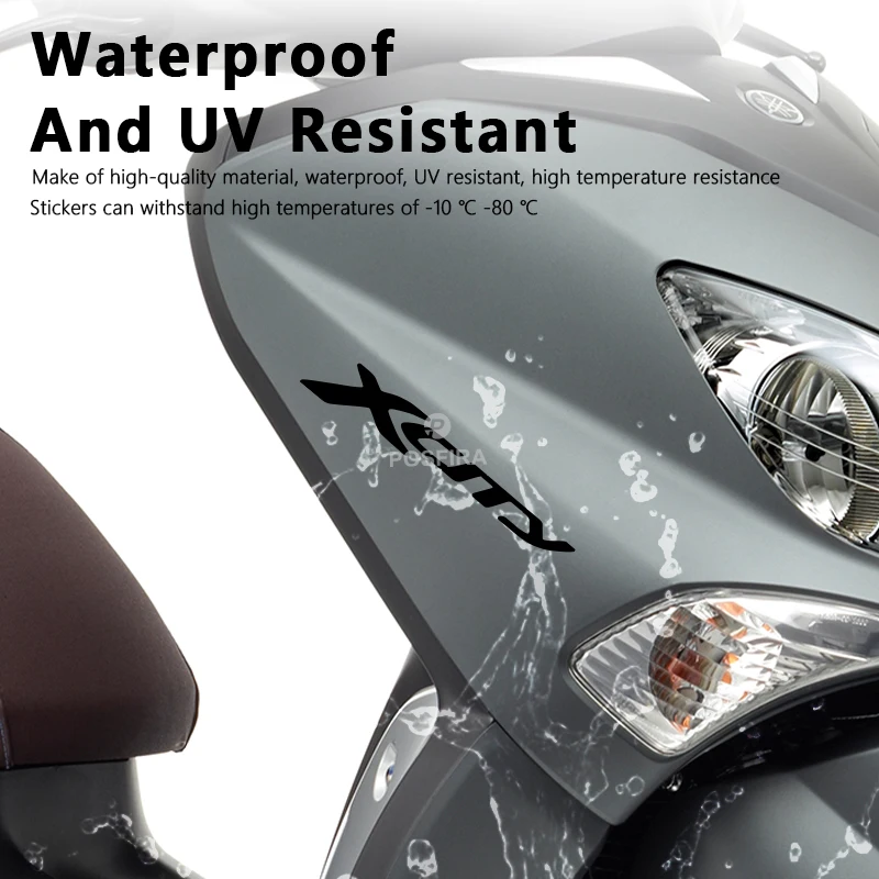 POSFIRA Motorcycle Fairing Sticker Vinyl Decals for Yamaha X City 250 XCity 125 2007-2016 Motorbike Stickers Accessories - view 4