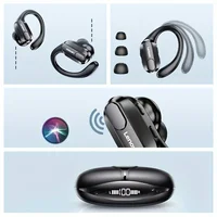 Lenovo XT80 Wireless Headphones Bluetooth 5.4 Earphones True with Mic Button Control Noise Reduction Earhooks Waterproof Headset 5