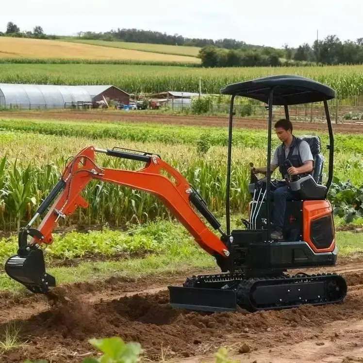 

2025 new 1.8 excavator small excavator with hydraulic system, used for urban and agricultural projects