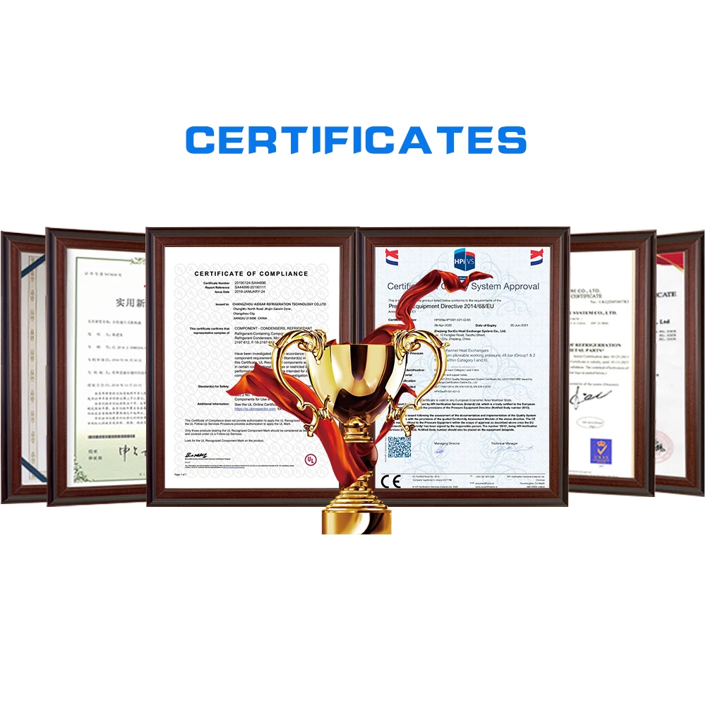 الصناعية المخصصة أنبوب زعنفة مبادل حراري كفاءة التبريد التدفئة وحدة نقل الحرارة للتطبيقات الصناعية #6