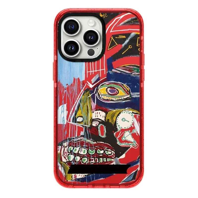 

2.0 Version Acrylic Upgrade Border Graffiti Street Phone Case Cover for IPhone 11 12 13 14 15 Pro Max Case for IPhone 14 Pro Max