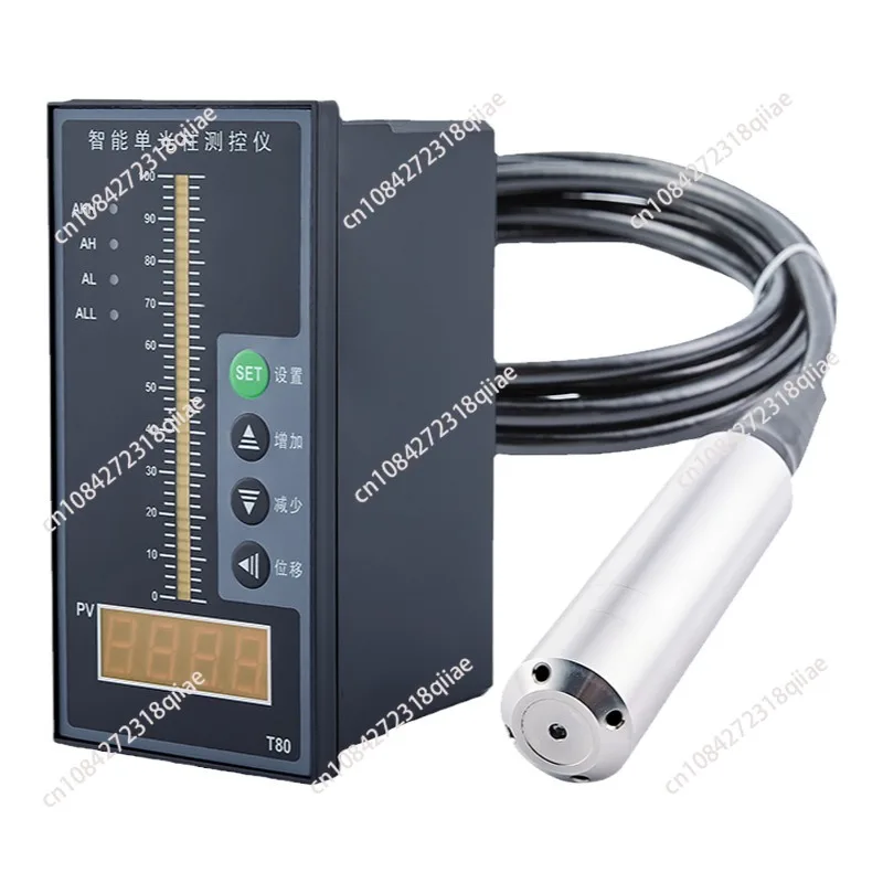 Input level gauge transmitter fire water tank digital display