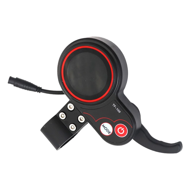 Acelerador Con Pantalla LED QS-S4 Para Patinete Eléctrico Kaabo Mantis 10, Speedual Grace KUGOO X1 Zero 8 9 10 8X 10X LCD 36V 48