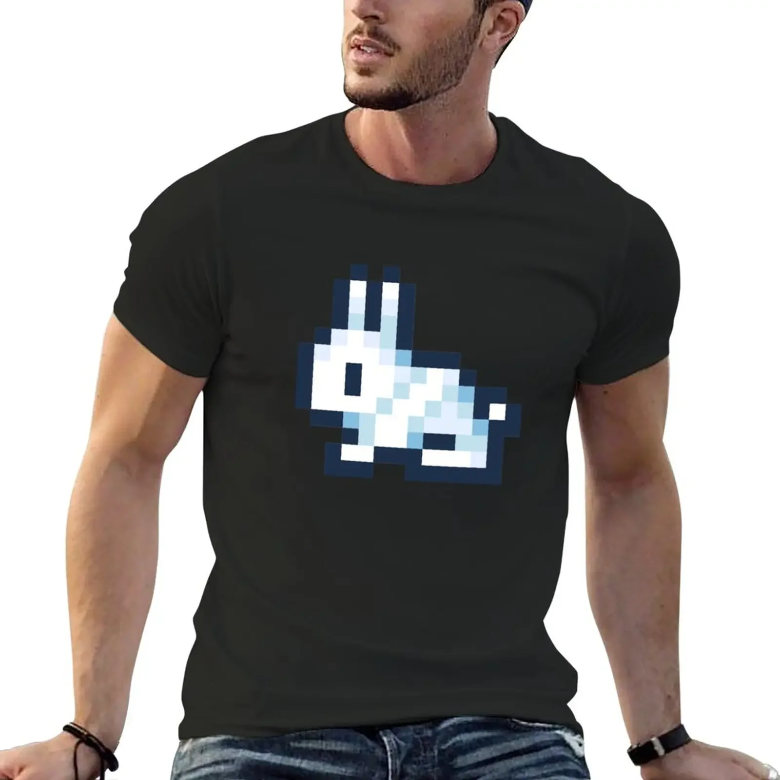 Terraria Rabbit Sticker T-Shirt vintage clothes vintage mens clothes