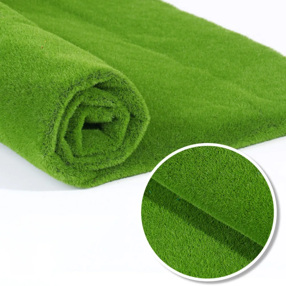 DIY Fake Moss Grass Turf Lifelike Durable Artificial Moss Carpet No Watering 50*50cm Simulation Moss Sheet Floral Arrangements