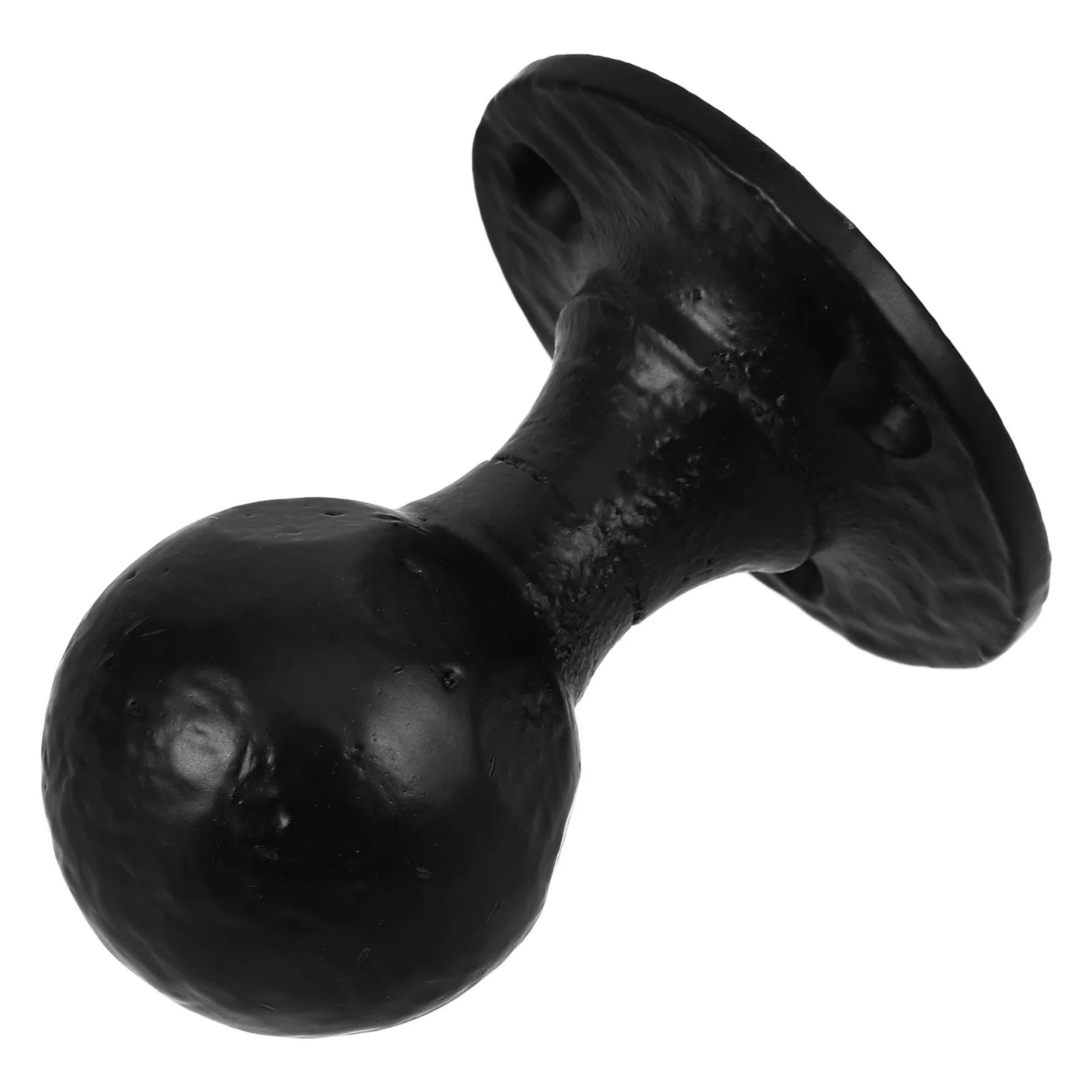 

Cast Iron Round Ball Pull Black Rustic Farmhouse Style Cabinet Knob Hardware Kitchen Bathroom Bedroom Door Handles Durable