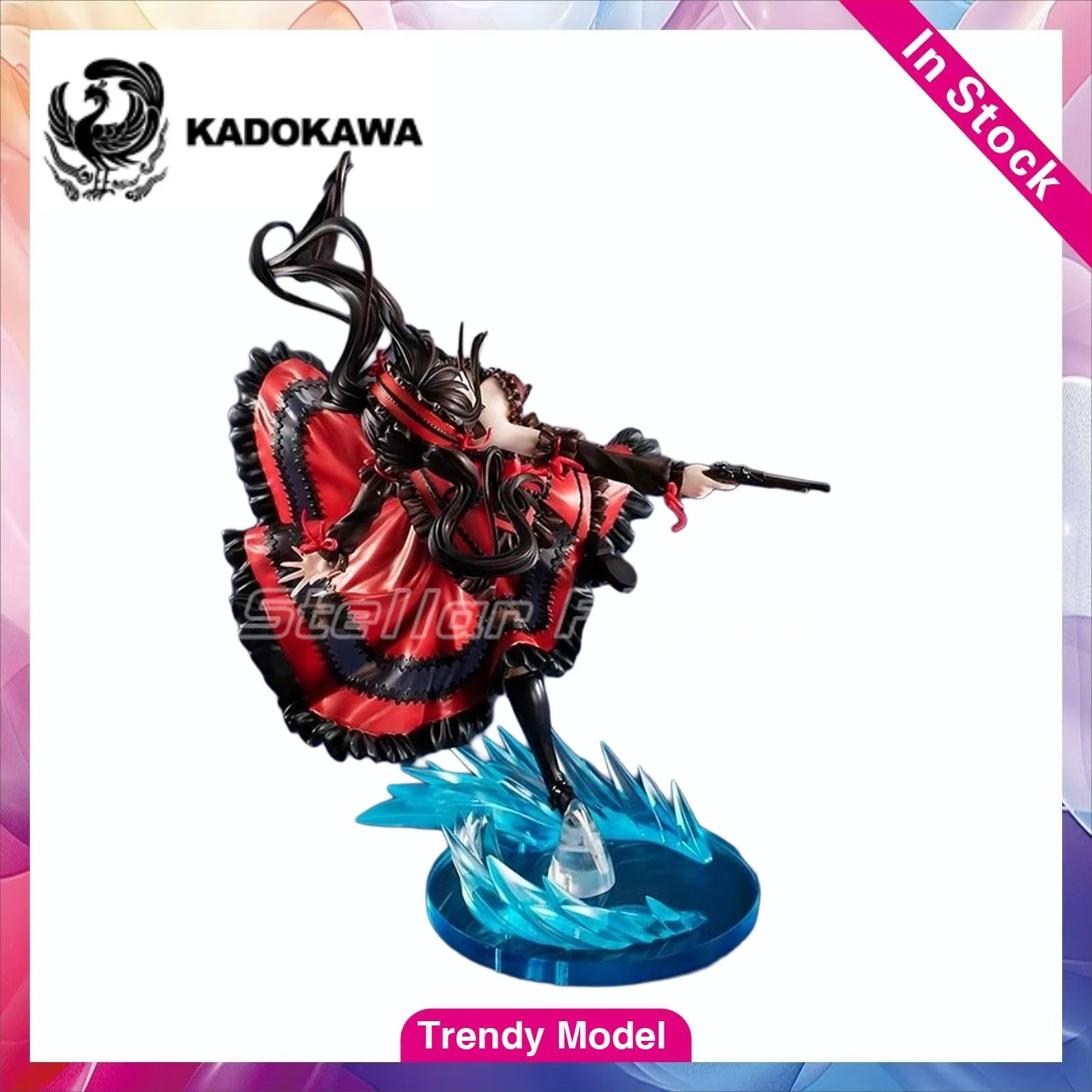 

【TM】 KADOKAWA KDcolle DATE A BULLET Фигурка Куруми Токисаки в масштабе 1/7, оригинальная коллекционная, подарочная