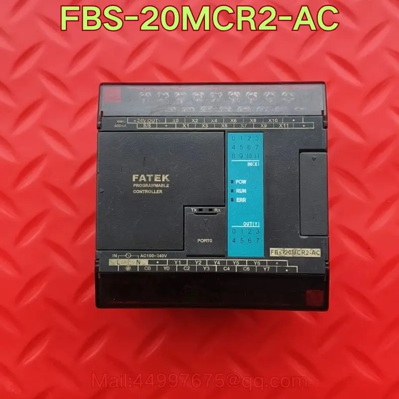اختبار وظيفي لوحدة التحكم FBS-20MCR2-AC PLC مستعمل عادي أحدث الأسعار في سبتمبر 2025