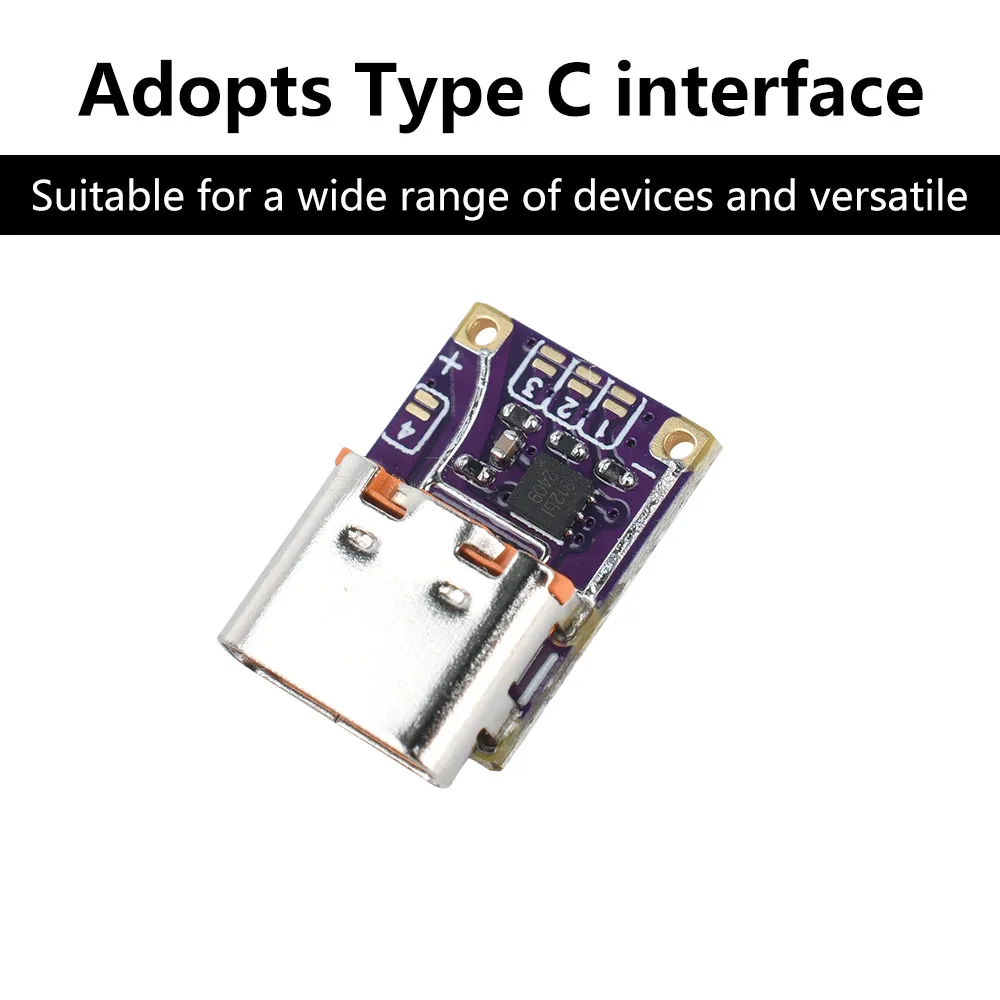PD 3.0 / PD 3.1 / QC 3.0 Fast Charging Module DC 5V/9V/12V/15V/20V/28V/36V/48V Supports PD to DC Fast Charging Type-C Interface