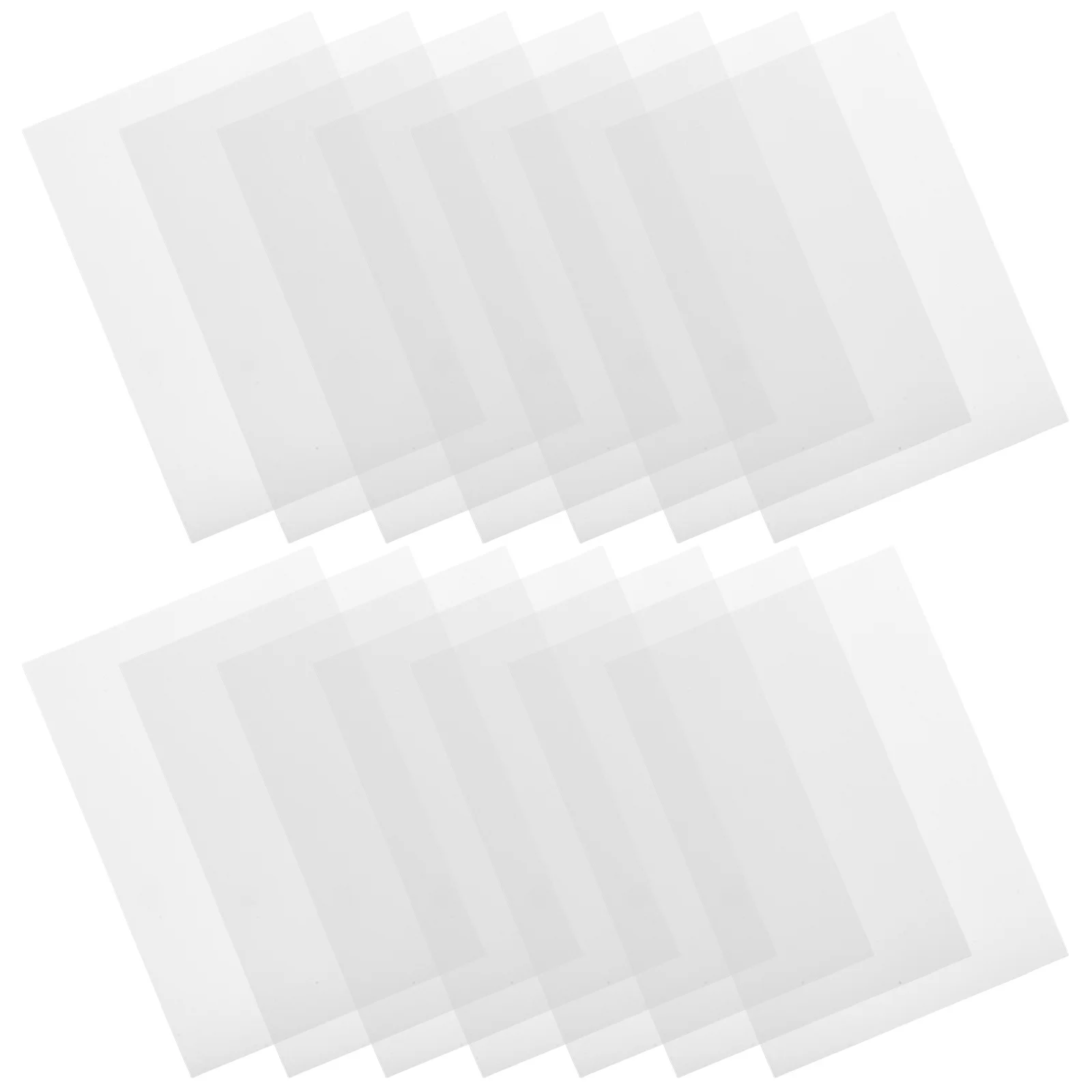 

15 шт. A4 прозрачные листы из ПВХ, прозрачные пластиковые панели для проектов «сделай сам», защита документов, фоторамки, прочные, легко резать