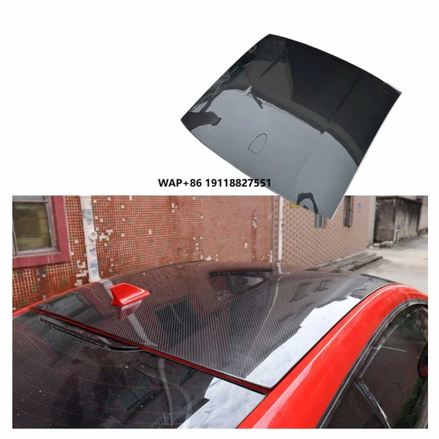 

For Mustang 2024 2025 S650 Dry Carbon Fiber Top Roof Body Kit Mustang S650 Carbon Fiber Car Roof
