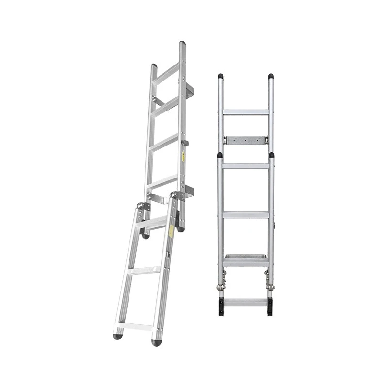 Fire truck special vehicle, aluminum alloy roof folding ladder, non-slip, anti-corrosion, durable and easy to install
