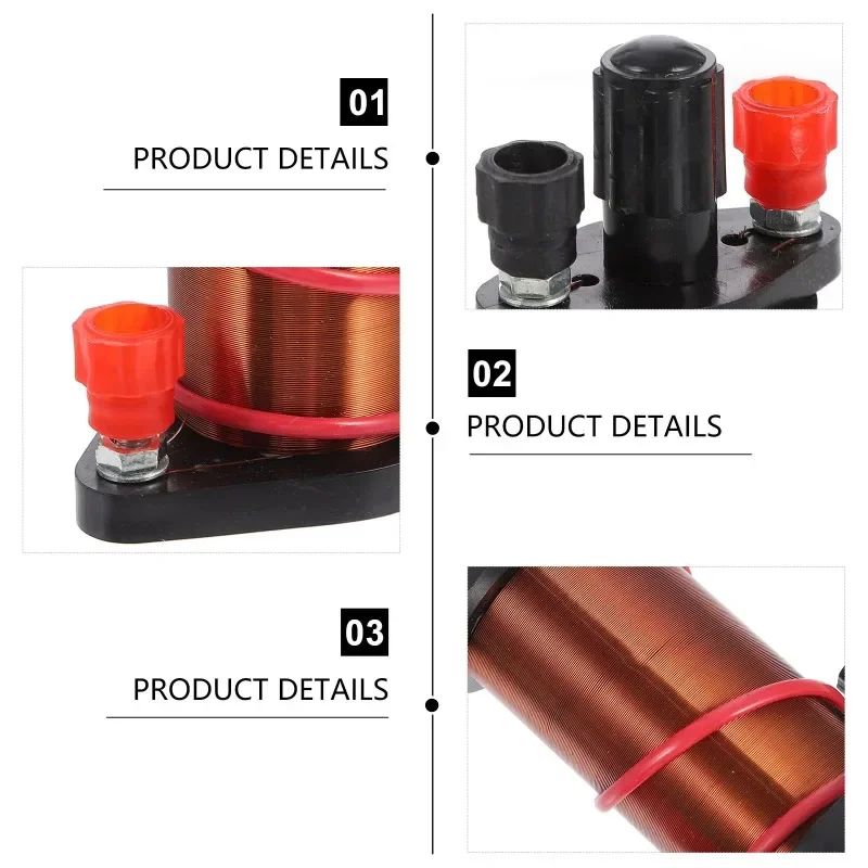 الكهرومغناطيسي التعريفي لفائف النحاس DIY الفيزياء تجربة التدريس المساعدة الملف اللولبي لفائف نموذج أطقم