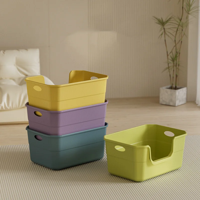 

Hot selling cat litter box, pet supplies, semi enclosed cat toilet, large capacity cat litter box, kitten litter box