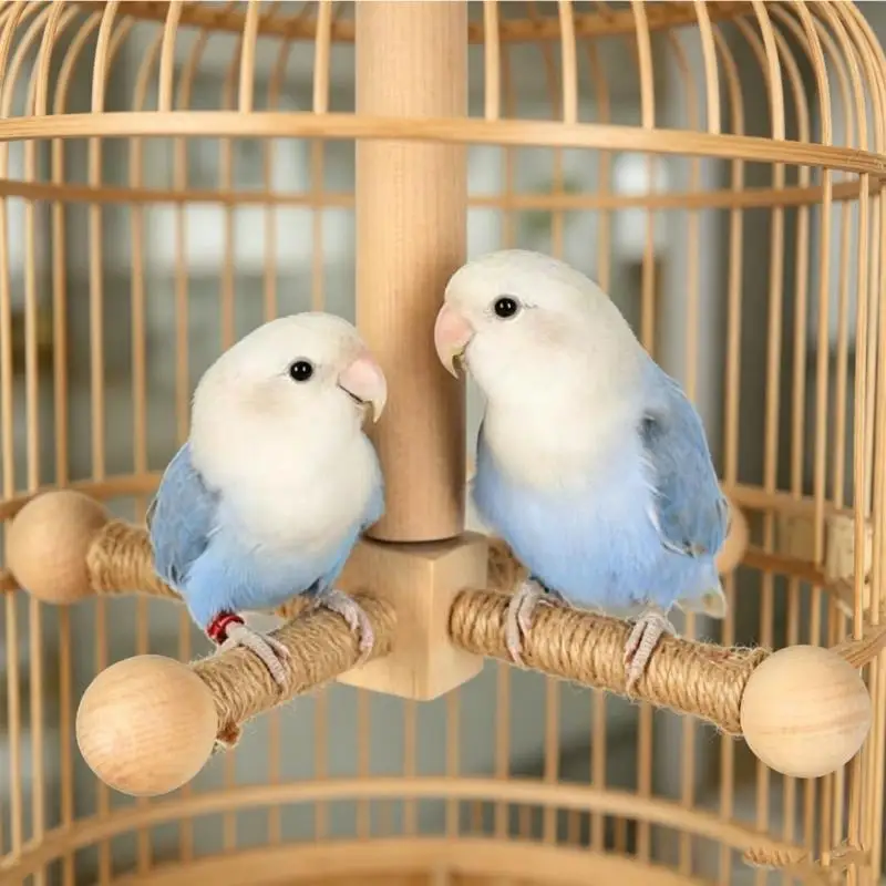 Interactively Parrots Rotating Windmills Toy Rotating Dispenser Parrots Ferris Wheel Toy For Mental Entertainment J0MC