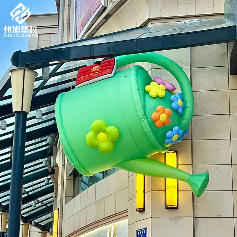 

Изготовленные на заказ надувные модели бутылки с водой и насадкой для душа - подвесные декоративные реквизиты для уличных торговых центров