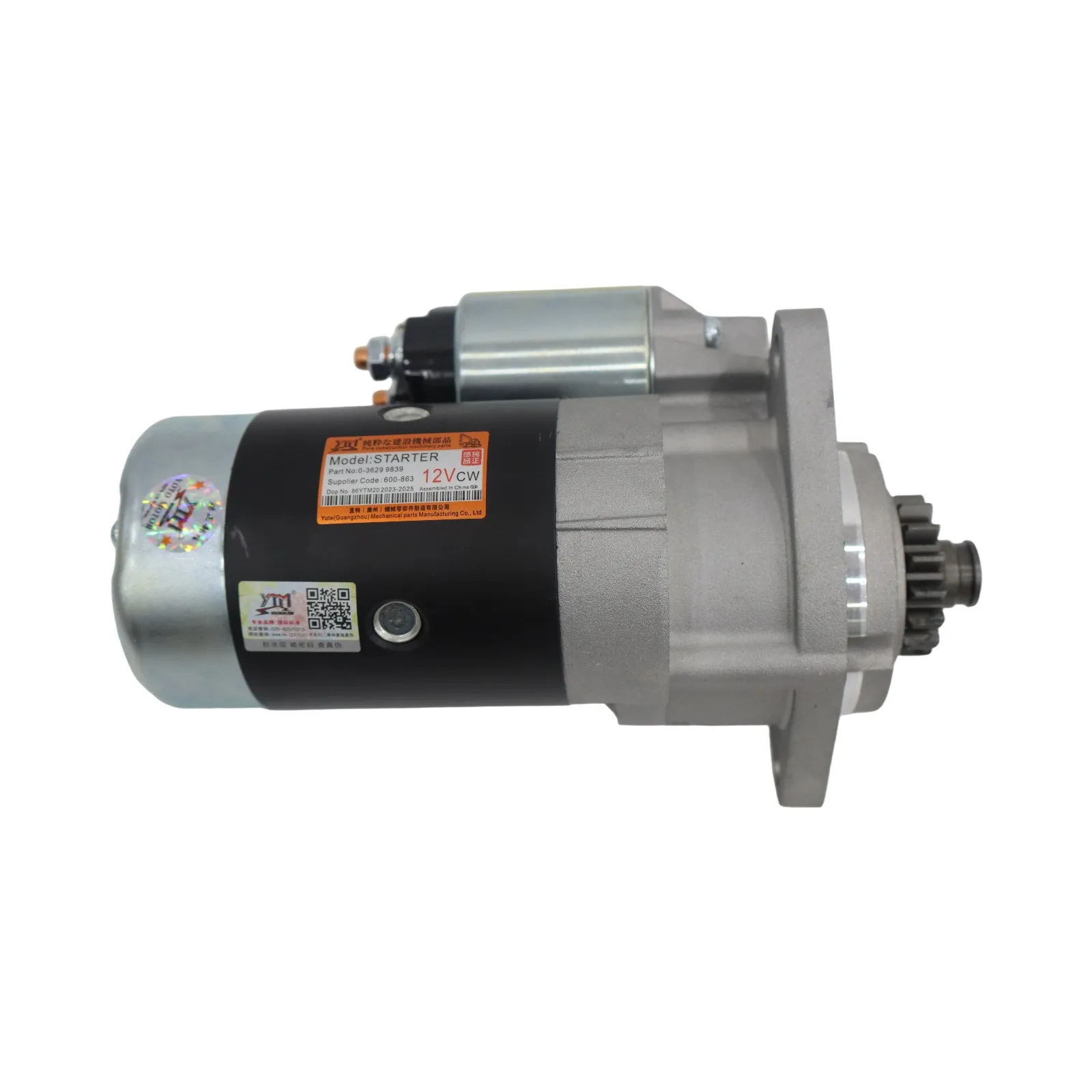 12V Starter 31B6600600 For Isuzu 4BD1 6BD1 Engine