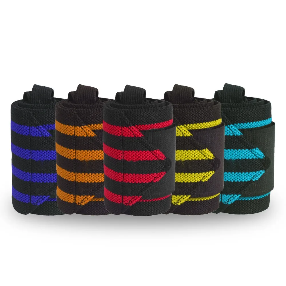 Suporte de pulso cinta correias para treinamento de ginástica, força extra pulseira wraps levantamento de peso, fitness bandagem, atadura esportiva, 1pc