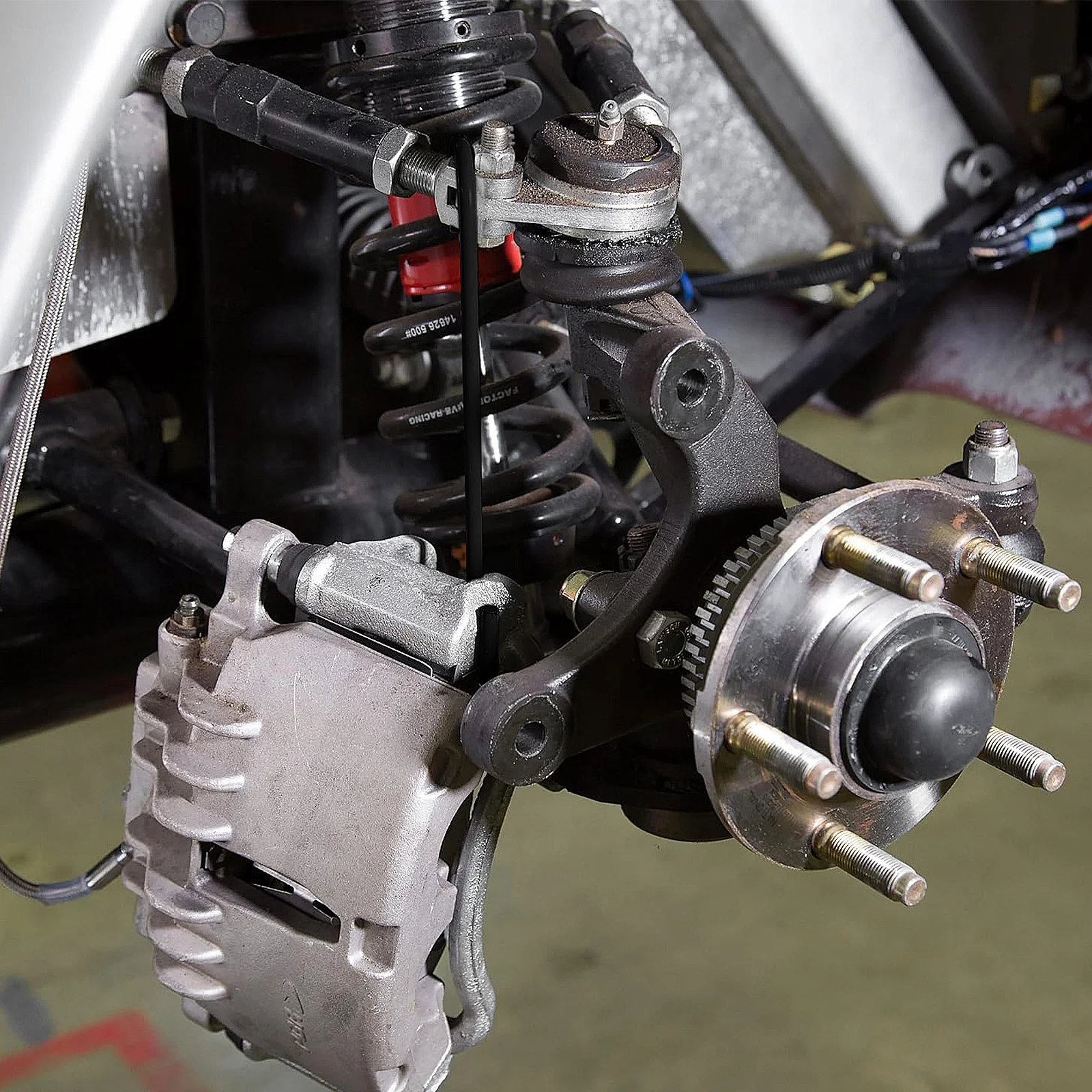 

Universal Brake Caliper Hanger S Shape Heavy Duty Metal Repair Tool for Automotive Suspension Axle Shaft Wheel